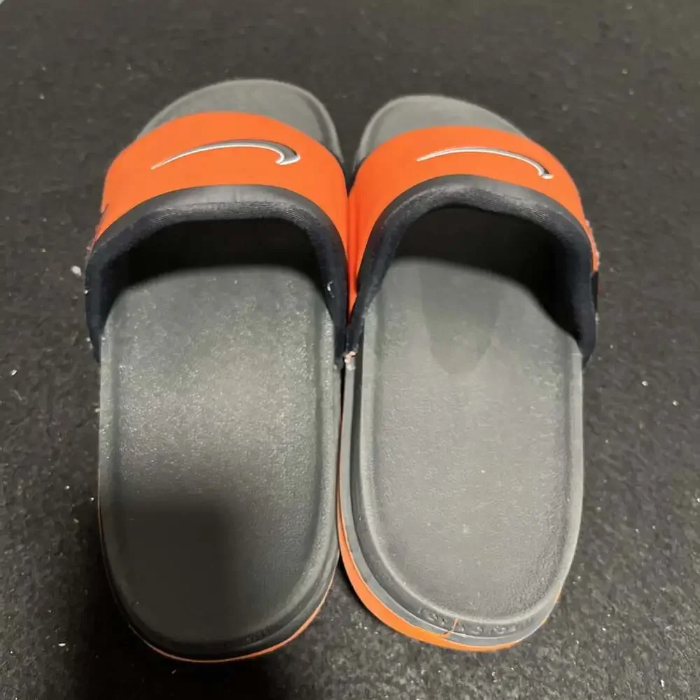 Nike Orange Oklahoma State OSU Offcourt Slides Sandals FN4306-800 Size 10 Men’s